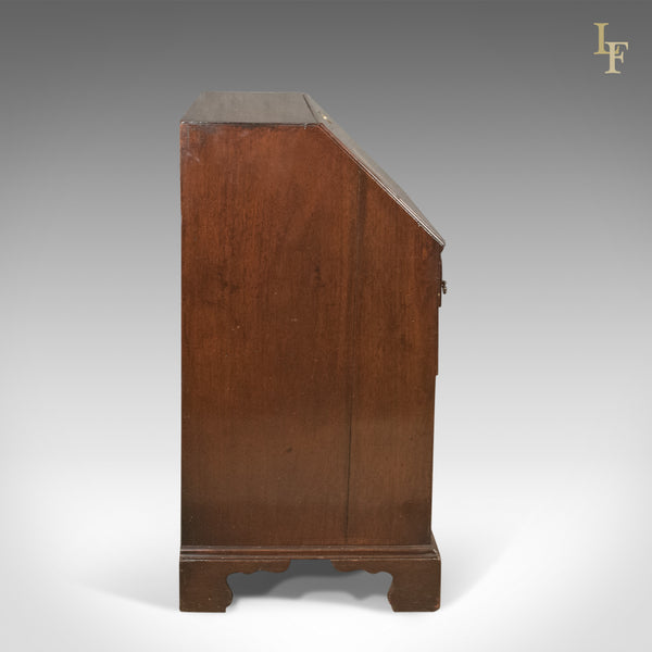 Georgian Antique Bureau, 18th Century Mahogany Desk, c.1770 - London Fine Antiques