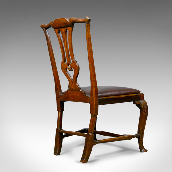 Georgian Antique Chair, English, Mahogany, Mid Eighteenth Century - London Fine Antiques
