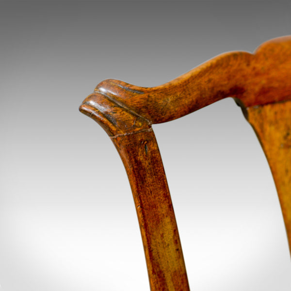 Georgian Antique Chair, English, Mahogany, Mid Eighteenth Century - London Fine Antiques