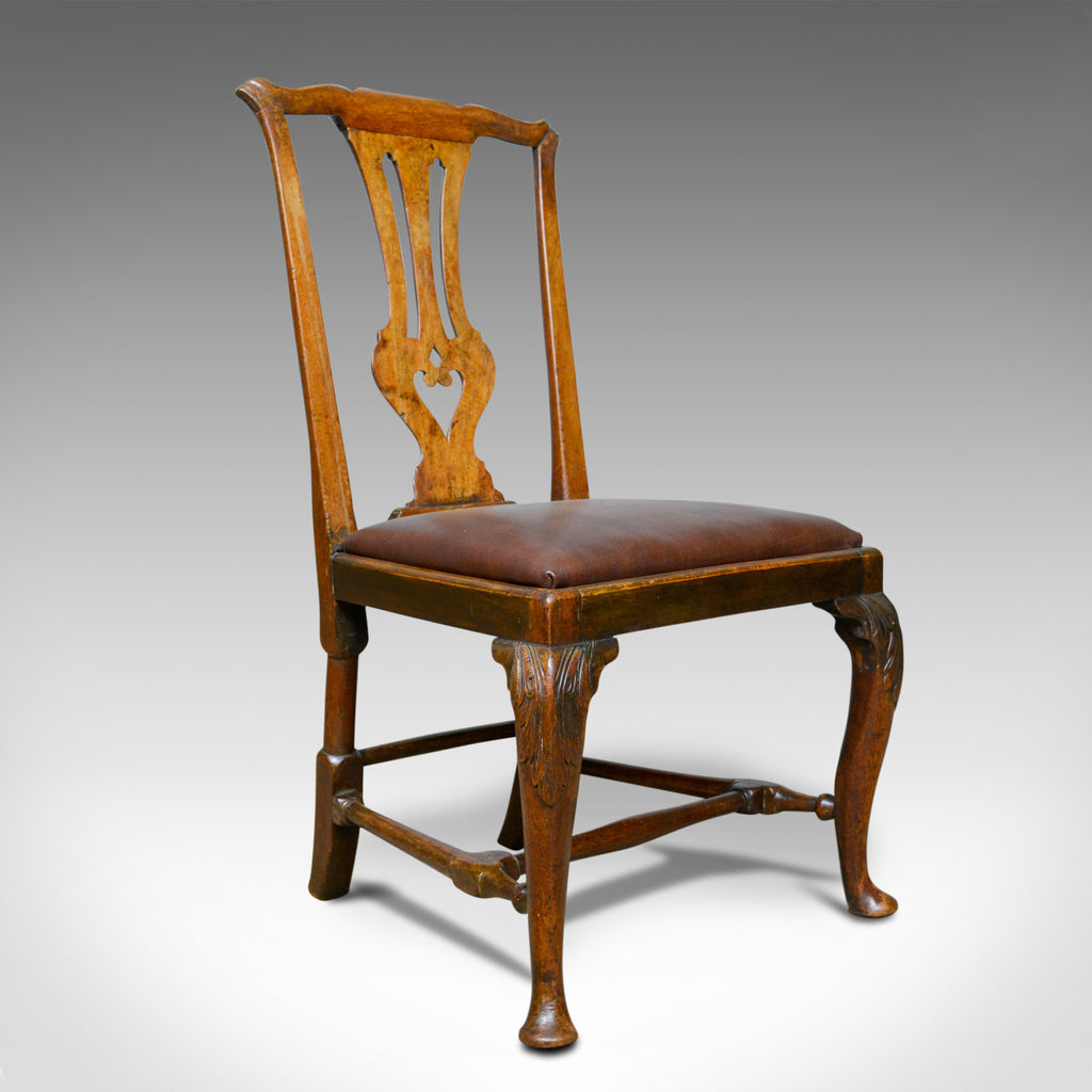 Georgian Antique Chair, English, Mahogany, Mid Eighteenth Century - London Fine Antiques