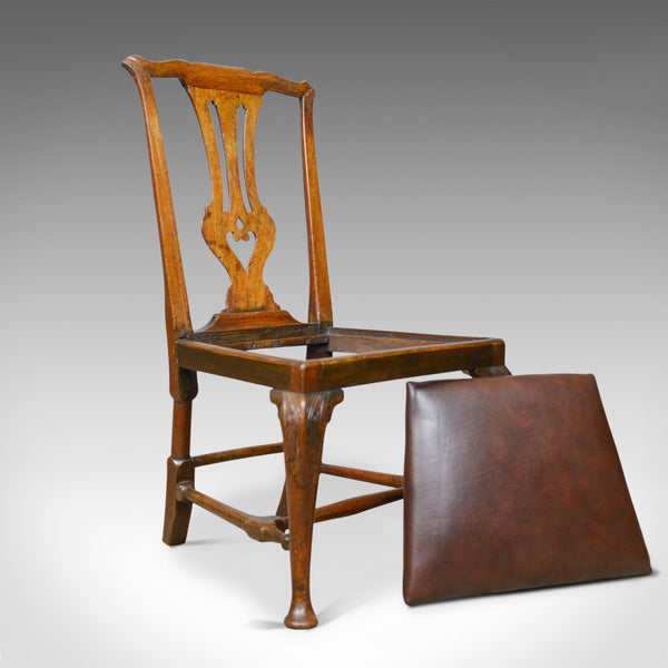 Georgian Antique Chair, English, Mahogany, Mid Eighteenth Century - London Fine Antiques