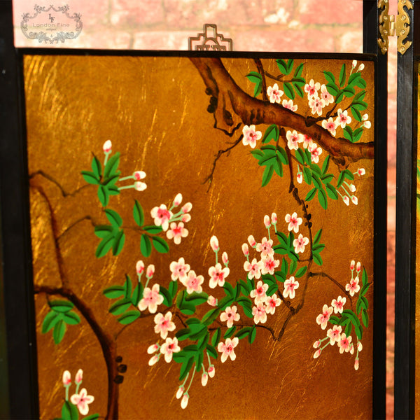 20th Century Japanese Decorative Screen - London Fine Antiques