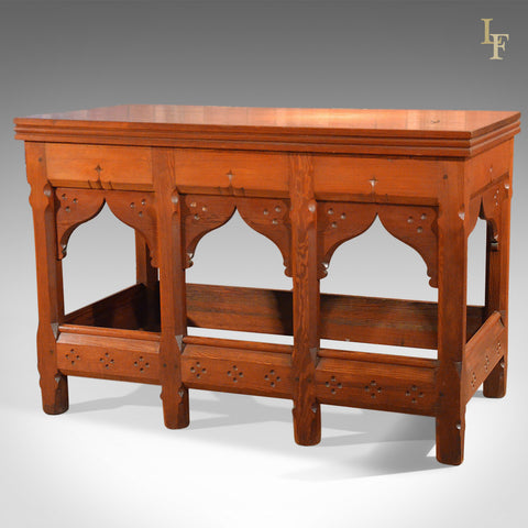 Arts and Crafts Antique Serving Table, c.1880 - London Fine Antiques