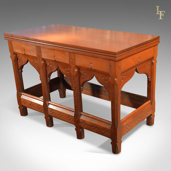 Arts and Crafts Antique Serving Table, c.1880 - London Fine Antiques