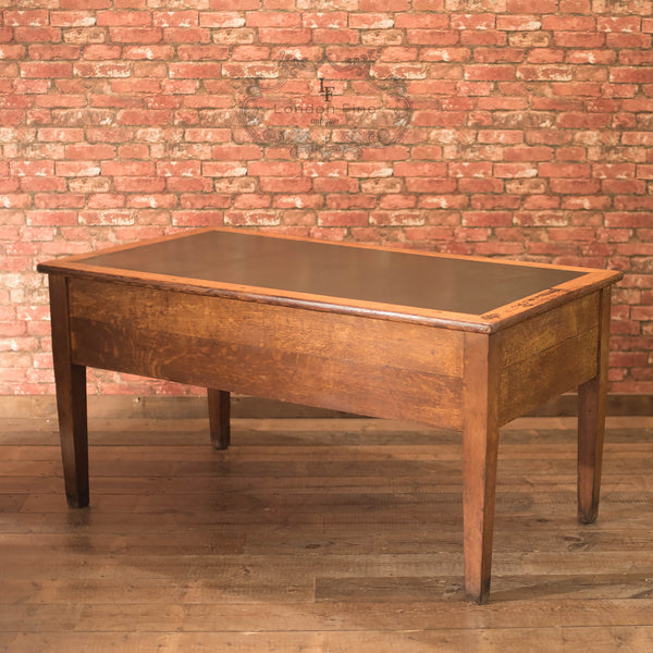 George V Oak Government Desk, c.1930 - London Fine Antiques