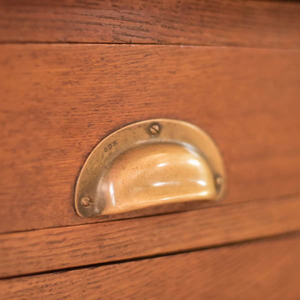 George V Oak Government Desk, c.1930 - London Fine Antiques