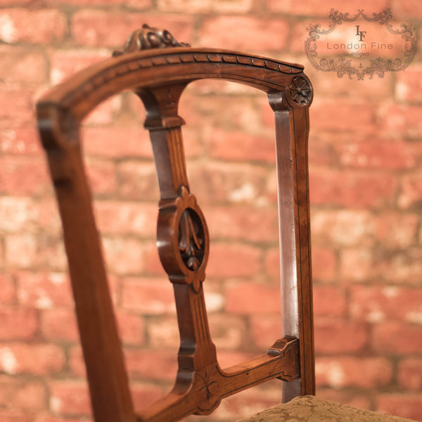 Aesthetic Period Set of Four Dining Chairs, c.1890 - London Fine Antiques