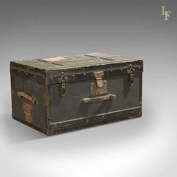 Swiss Military Officer's Trunk, Early 20th Century - London Fine Antiques