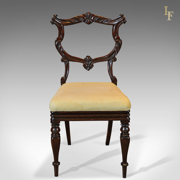Set of Six Antique Chairs, Rosewood, William IV c.1835 - London Fine Antiques
