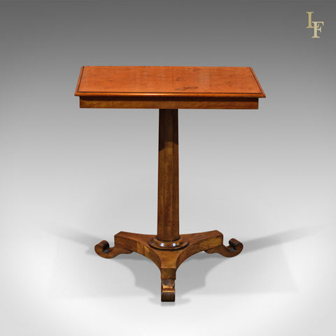 Antique Side Table, Regency Walnut c.1830 - London Fine Antiques