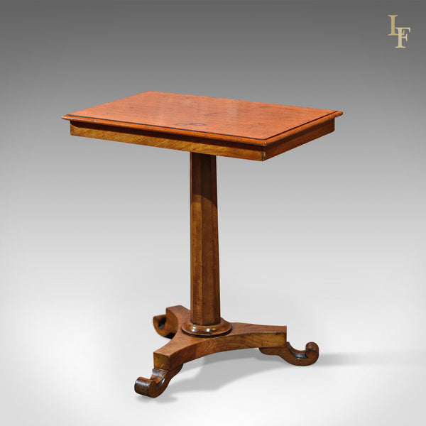 Antique Side Table, Regency Walnut c.1830 - London Fine Antiques