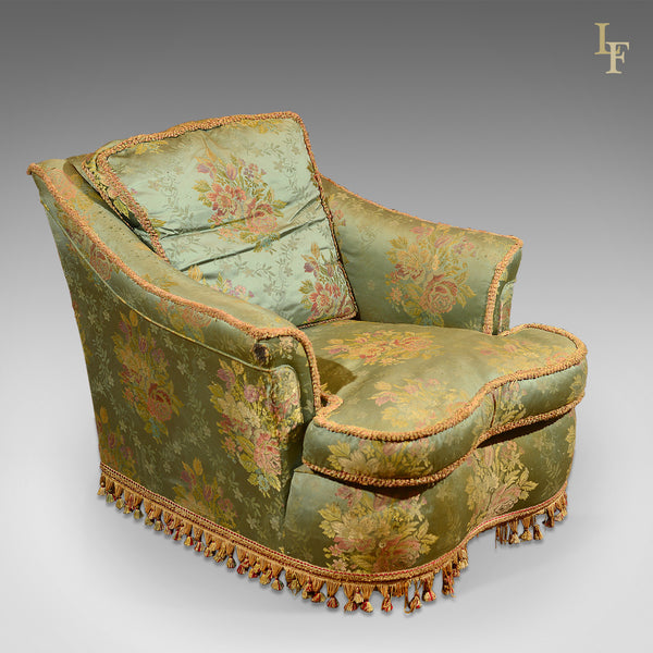 Pair of Antique Armchairs, Edwardian c.1910 - London Fine Antiques