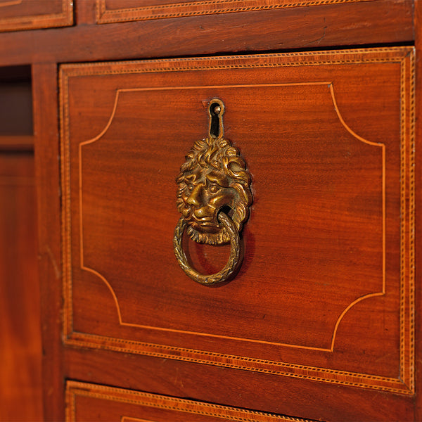 Georgian Bureau Bookcase, c.1800 - London Fine Antiques