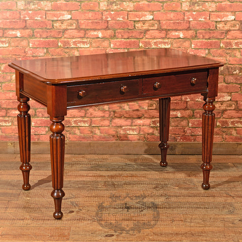Victorian Mahogany Writing Table, c.1870 - London Fine Antiques