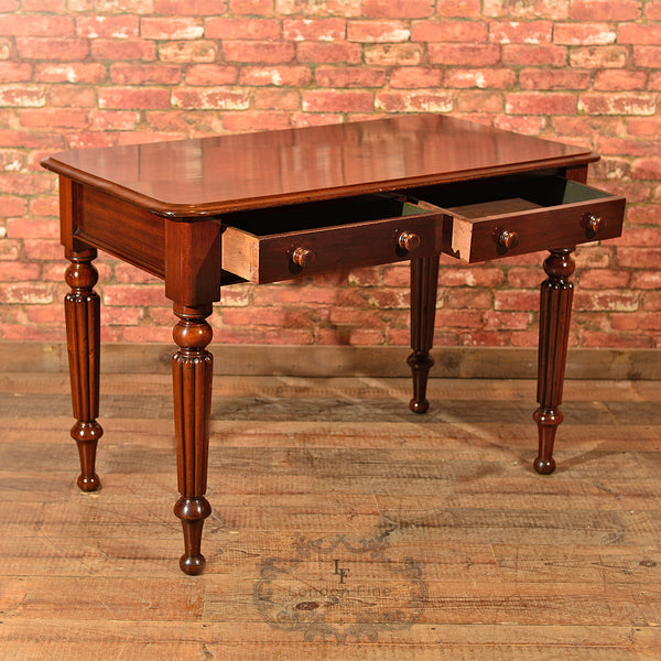 Victorian Mahogany Writing Table, c.1870 - London Fine Antiques