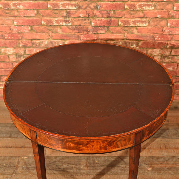 Georgian Demi-Lune Card Table, c.1760 - London Fine Antiques