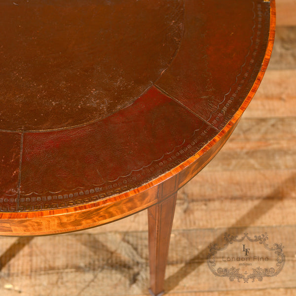 Georgian Demi-Lune Card Table, c.1760 - London Fine Antiques