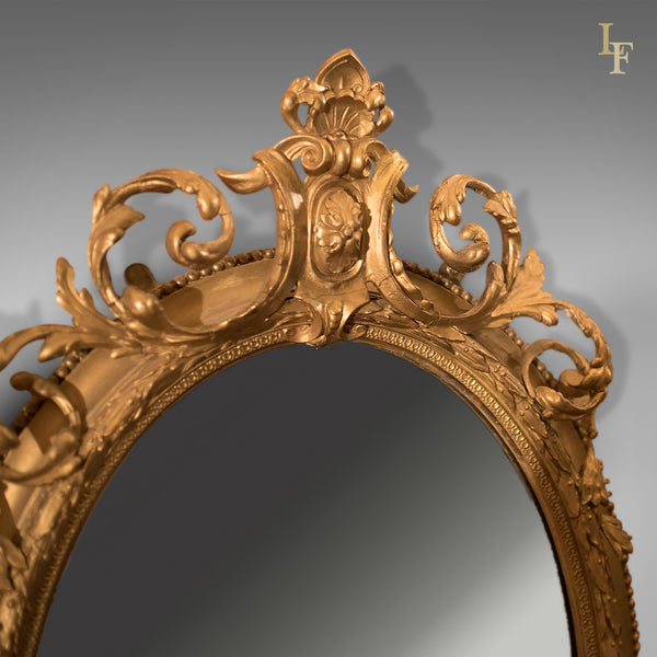 Antique Girandole Gilt Gesso Mirror, c.1800 - London Fine Antiques