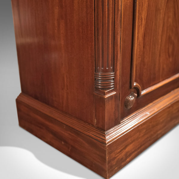 Mid-Century Glazed Bookcase Cabinet, Georgian Taste - London Fine Antiques