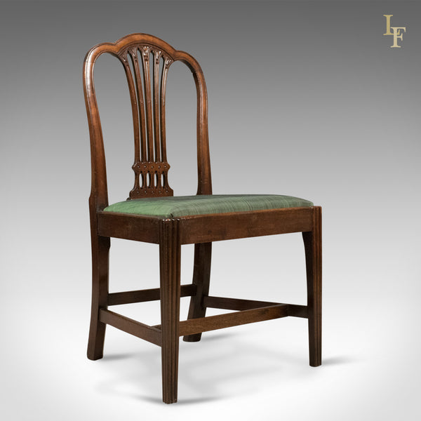 Pair of Antique Chairs, After Hepplewhite, Georgian c.1780 - London Fine Antiques