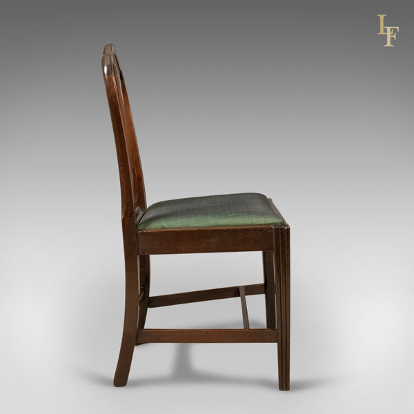 Pair of Antique Chairs, After Hepplewhite, Georgian c.1780 - London Fine Antiques