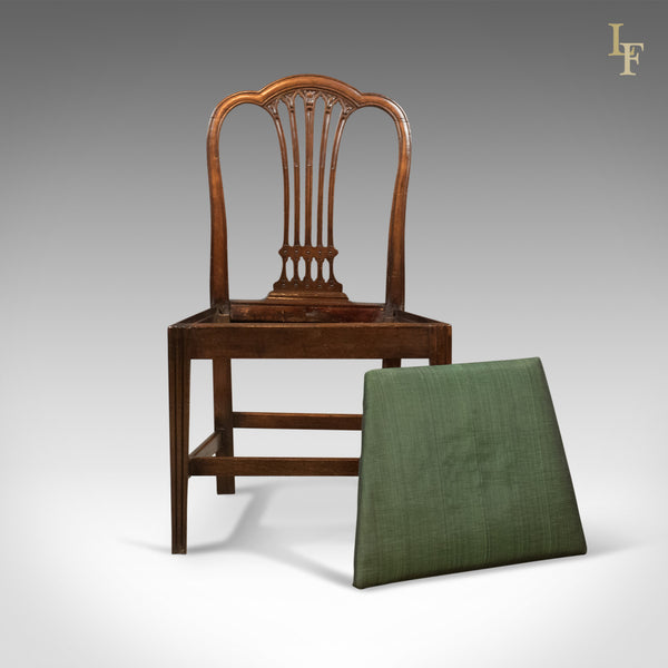 Pair of Antique Chairs, After Hepplewhite, Georgian c.1780 - London Fine Antiques