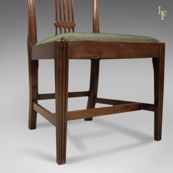 Pair of Antique Chairs, After Hepplewhite, Georgian c.1780 - London Fine Antiques