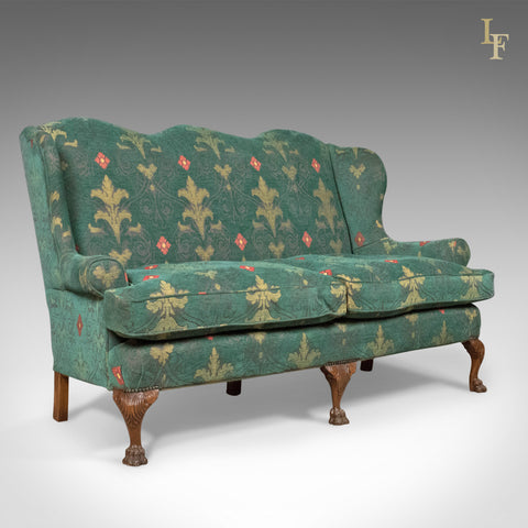 Antique Wing Back Sofa - London Fine Antiques