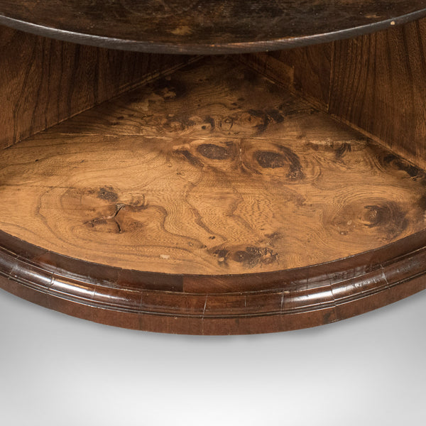 Bow Fronted Antique Corner Cabinet, Georgian c.1725 - London Fine Antiques