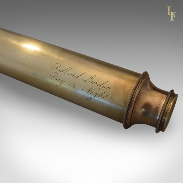 Antique Telescope, Dollond 'Day or Night' Terrestrial & Astronomical Use c.1850 - London Fine Antiques