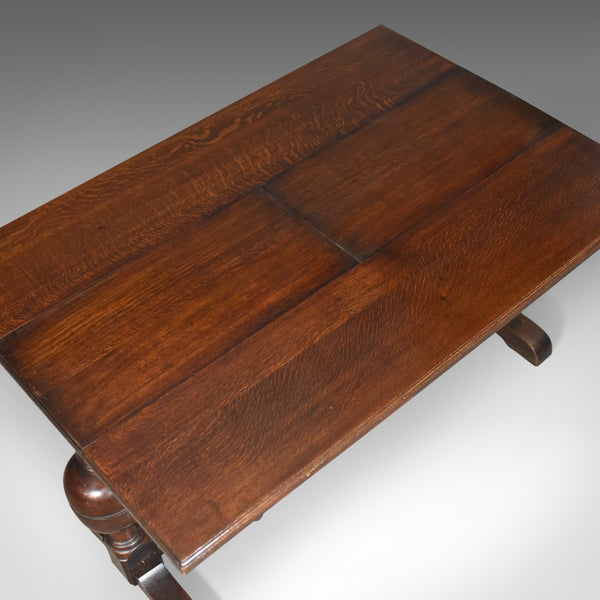 Extending Antique Dining Table, 17th Century Refectory Taste, English Circa 1900 - London Fine Antiques