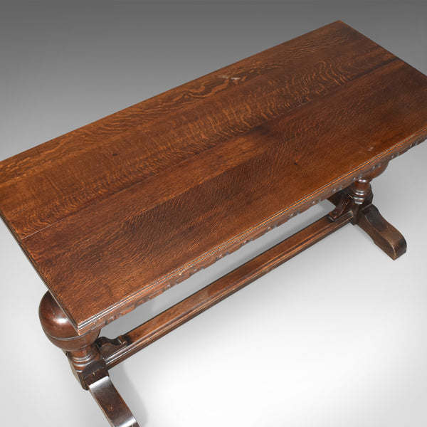 Extending Antique Dining Table, 17th Century Refectory Taste, English Circa 1900 - London Fine Antiques