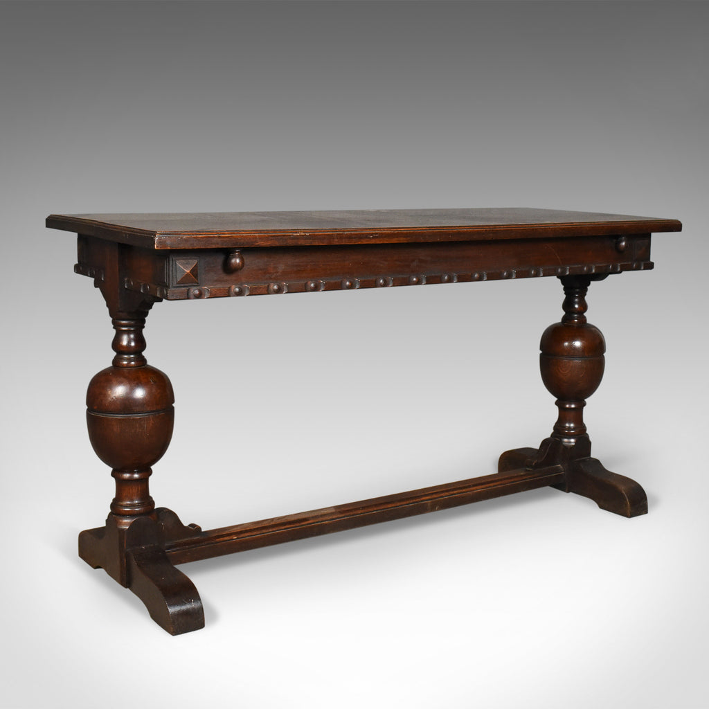 Extending Antique Dining Table, 17th Century Refectory Taste, English Circa 1900 - London Fine Antiques