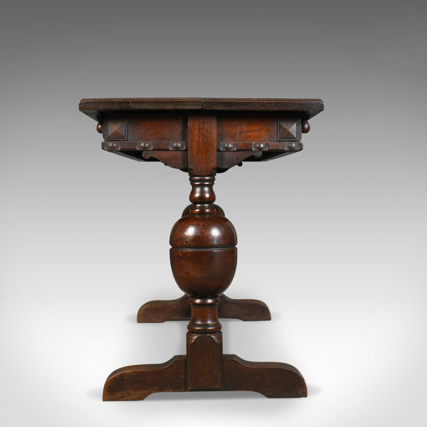 Extending Antique Dining Table, 17th Century Refectory Taste, English Circa 1900 - London Fine Antiques