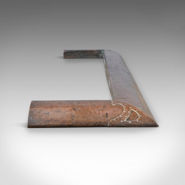 Large Antique Arts & Crafts Fire Kerb, Victorian Fireside Fender, English c.1900 - London Fine Antiques