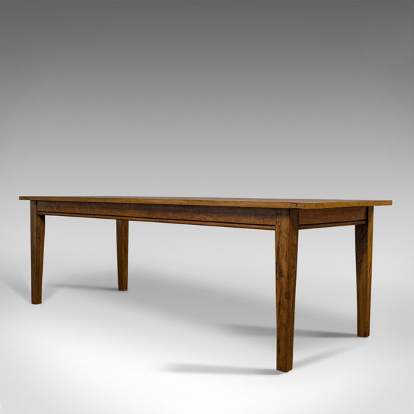 Large Antique Dining Table, Oak, English, Victorian, Seats Eight, Circa 1900 - London Fine Antiques