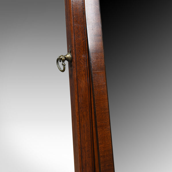 Large, Antique Dressing Table Mirror, Mahogany, Georgian, Platform, Toilet C1800 - London Fine Antiques