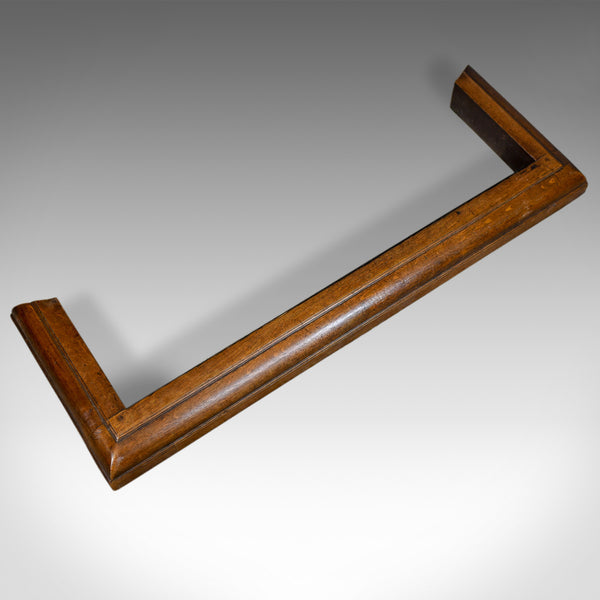 Large Antique Fire Kerb, English, Victorian, Oak, Fireside Fender, Circa 1870 - London Fine Antiques