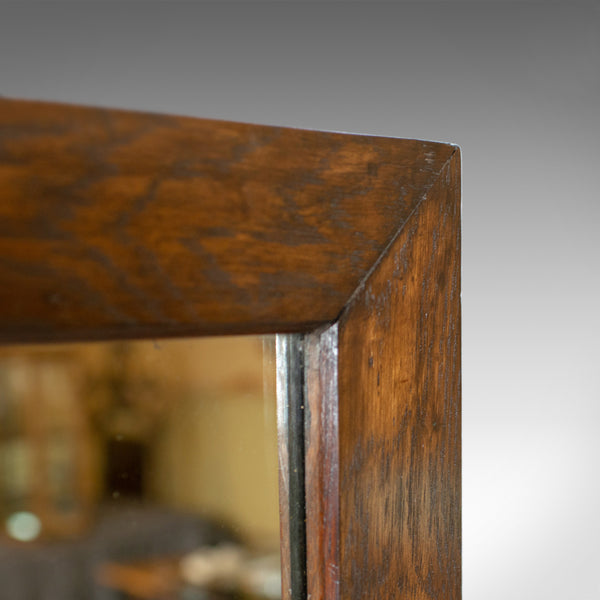 Large Antique Mirror, English, Victorian, Oak, James Ryan, London, Circa 1870 - London Fine Antiques