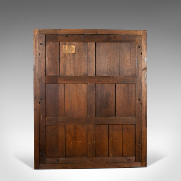 Large Antique Mirror, English, Victorian, Oak, James Ryan, London, Circa 1870 - London Fine Antiques