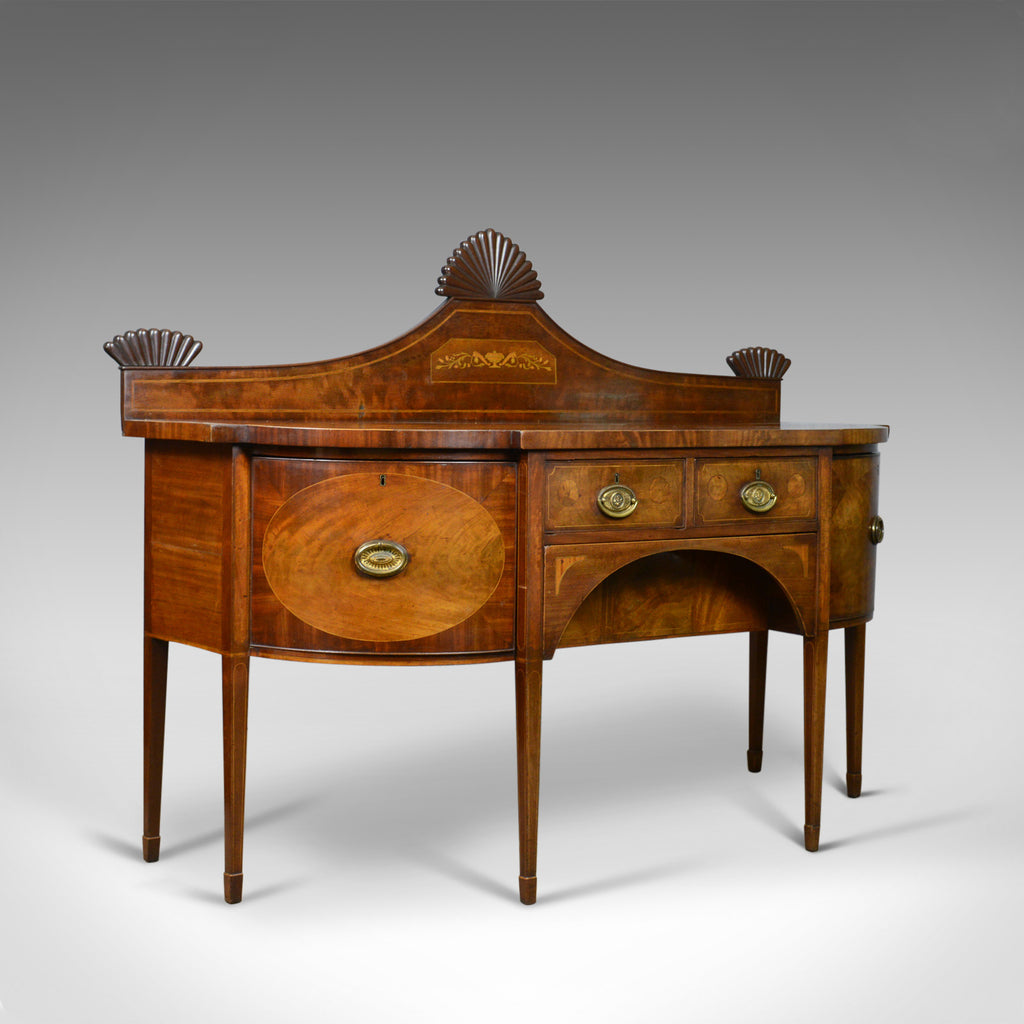 Large Antique Sideboard, English, Late Georgian, Server, Mahogany, Circa 1800 - London Fine Antiques