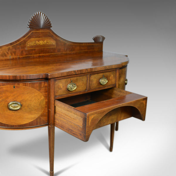 Large Antique Sideboard, English, Late Georgian, Server, Mahogany, Circa 1800 - London Fine Antiques