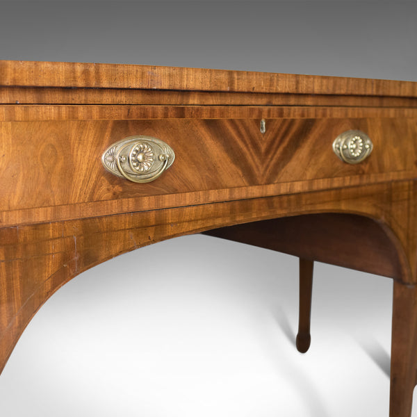 Large Antique Sideboard, English Regency, Server, Mahogany, Sheraton Circa 1820 - London Fine Antiques