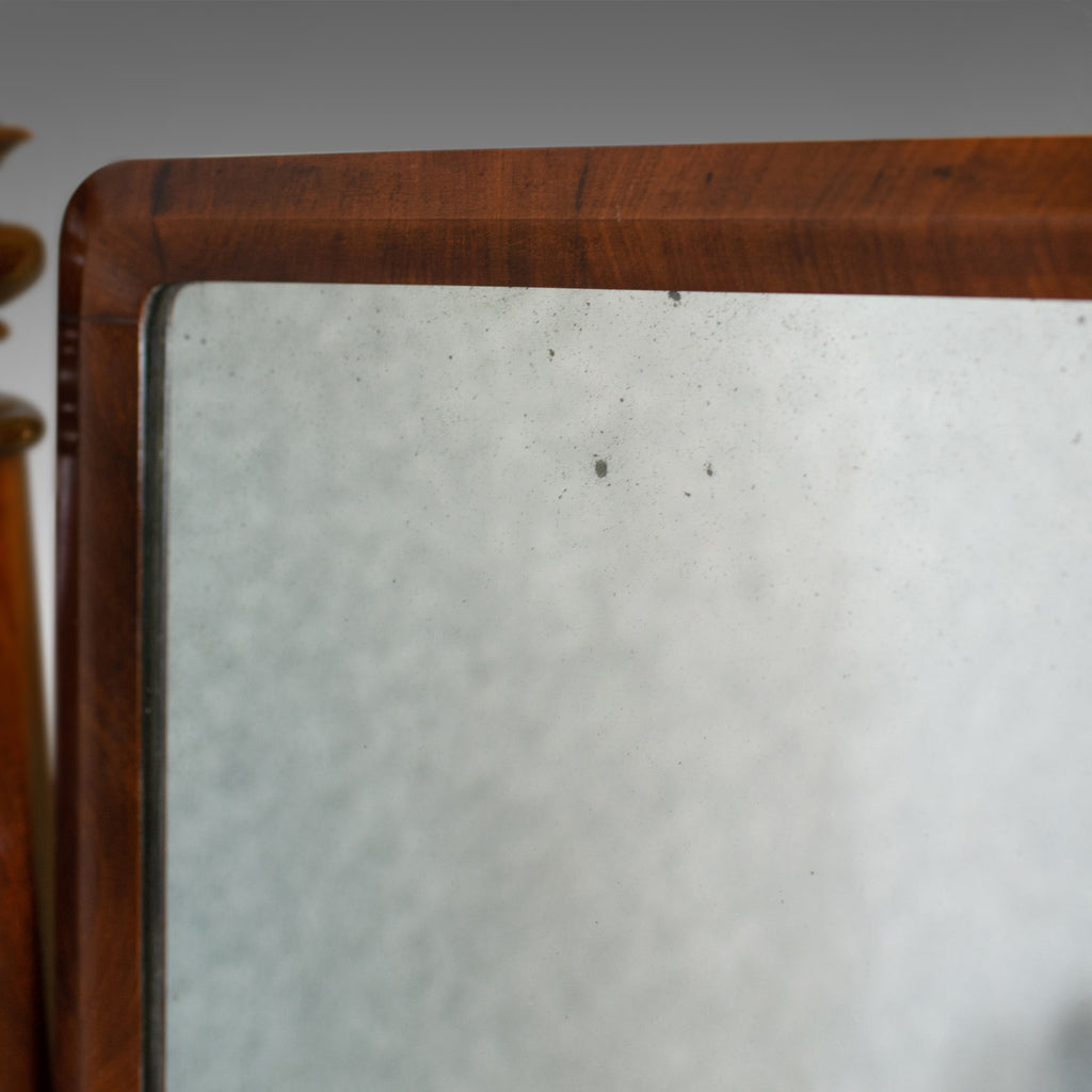 Large Antique Vanity Mirror, English, Regency, Toilet, Swing, Platform London Fine Antiques