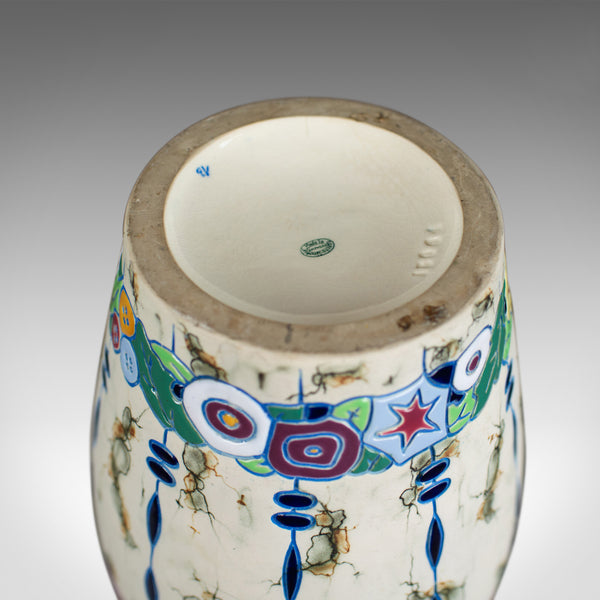 Large Baluster Vase, Czechoslovakian Amphora Pottery, Mid 20th Century - London Fine Antiques
