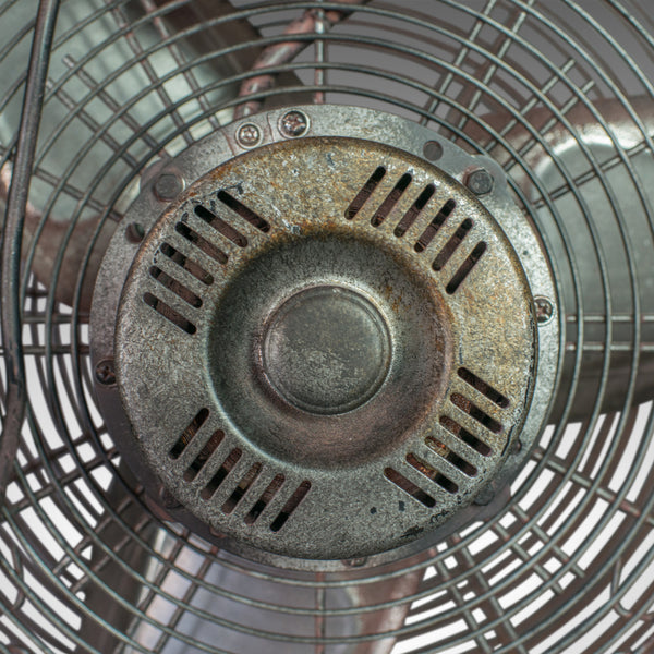 Large Floor Standing Fan, Powerful, Superdry Branded, Industrial Cooling - London Fine Antiques