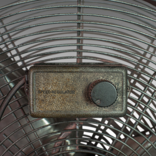 Large Floor Standing Fan, Powerful, Superdry Branded, Industrial Cooling - London Fine Antiques