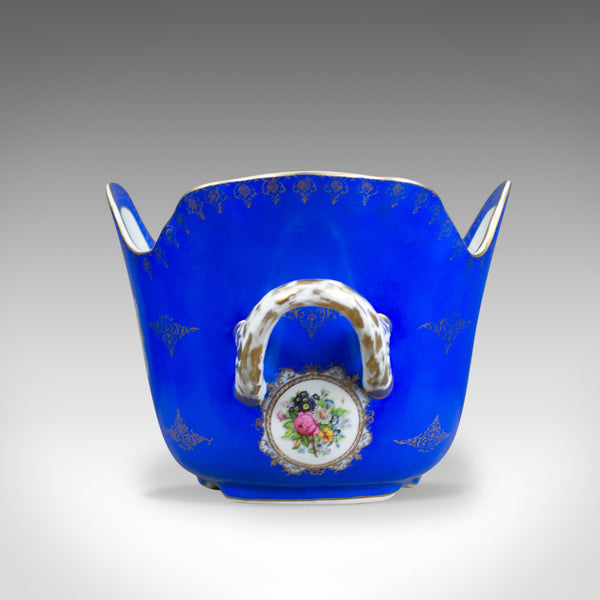 Large Porcelain Wine Cooler, Meissen Taste, Champagne, Ice Bucket, C20th - London Fine Antiques