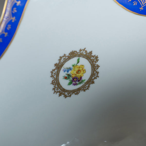 Large Porcelain Wine Cooler, Meissen Taste, Champagne, Ice Bucket, C20th - London Fine Antiques