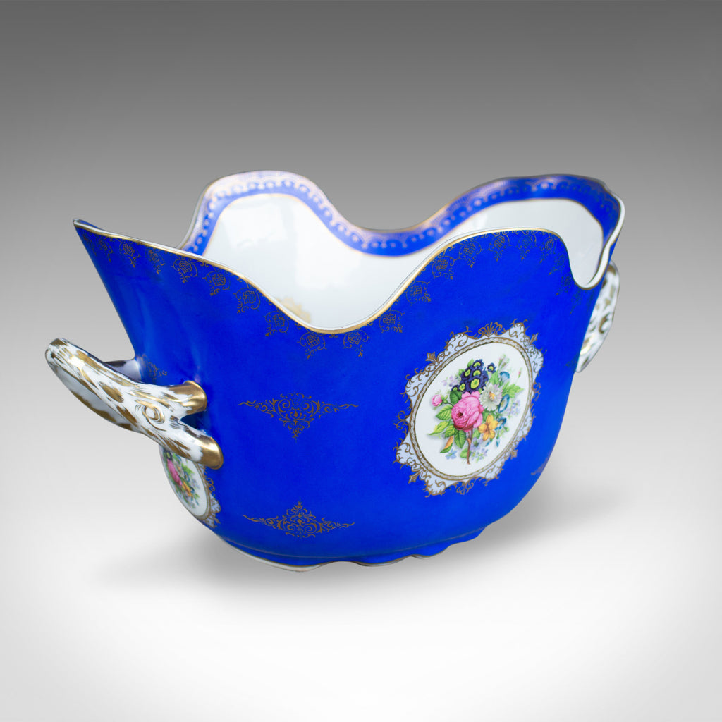Large Porcelain Wine Cooler, Meissen Taste, Champagne, Ice Bucket, C20th - London Fine Antiques